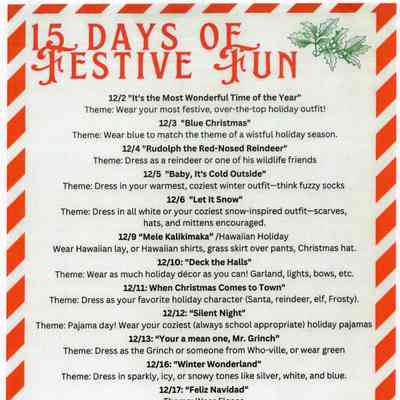 Festive Fun Flyer