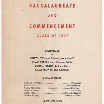 Commencement Program