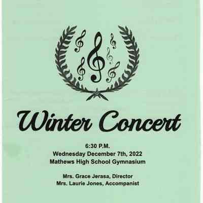 Mathews Winter Concert