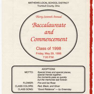 Commencement Program