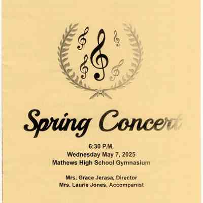 Choir Concert Program