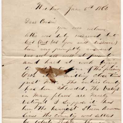 1862 Gibson Mackey Letter