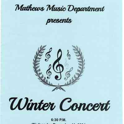 Choir Concert Program