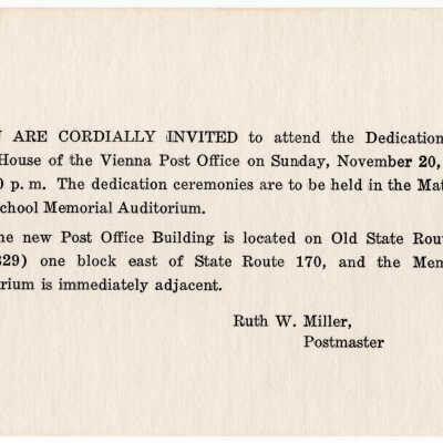Post Office Invitation