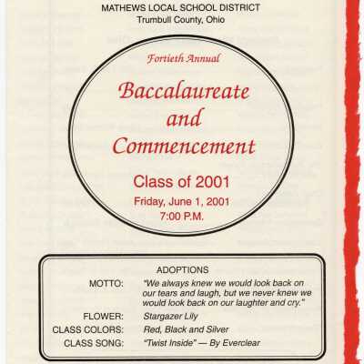 Commencement Program