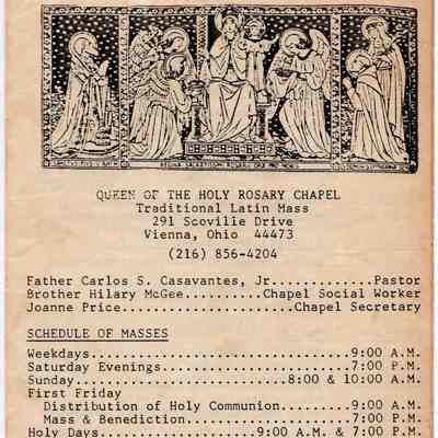Holy Rosary Bulletin