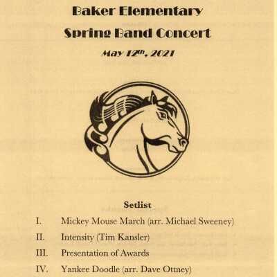 Spring Band Concert 2021