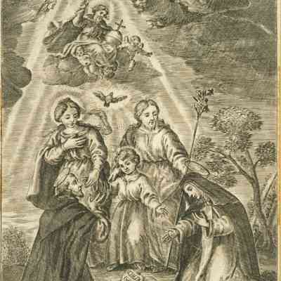 The Heavenly and Earthly Trinities with St. Dominic and St. Margaret of Castello