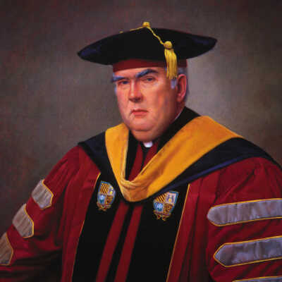 Presidential Portrait of Nicholas S. Rashford, S.J.