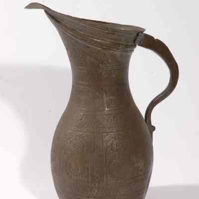 Early-20th-c. Middle Eastern Pitcher