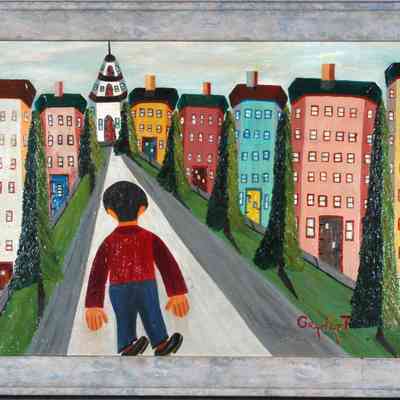 Boy Walking