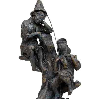 Two Boys Fishing