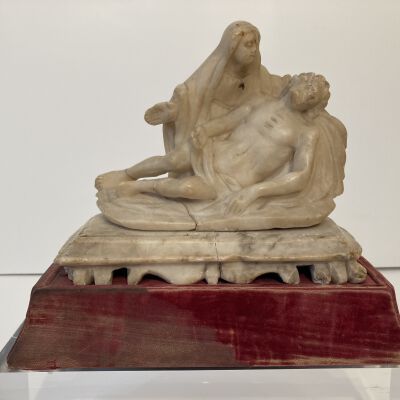 Pieta on Red Velvet Rise