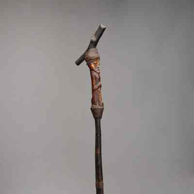 20th Century African Wooden Walking Stick