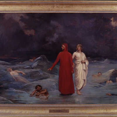 Dante and Virgil in the Inferno
