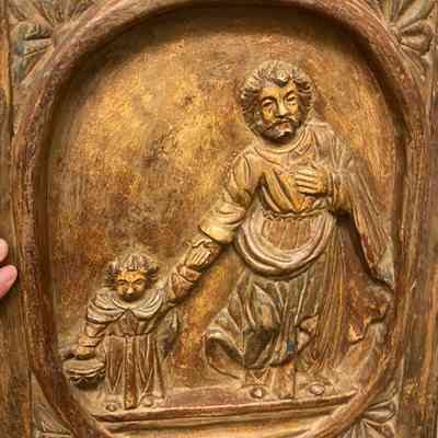 St. Joseph Walking with the Christ Child