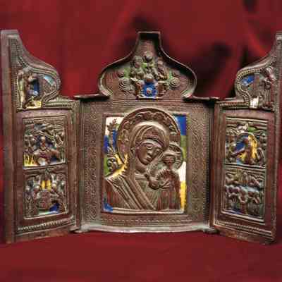 Our Lady of Kazan Triptych