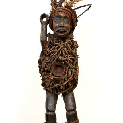 Nkisi Nkondi Power Figure