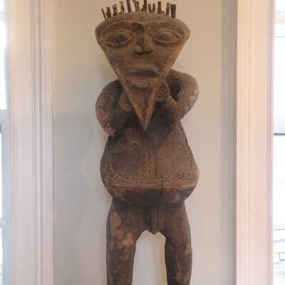 Carved Wooden Male Figure (Tadep)