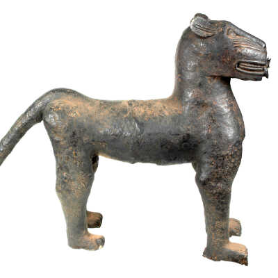Leopard Sculpture from Edo, Benin, Nigeria