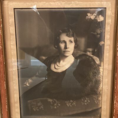 Signed Photograph of Genevieve Brady.