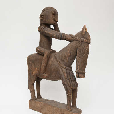 Horse and Rider Sculpture from Dogon, Mali