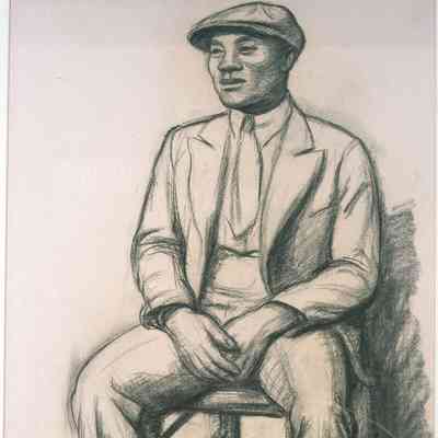 Untitled (Seated Man)