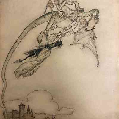 The King's only daughter had been carried off by a Dragon