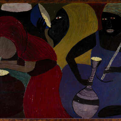 Untitled Painting of Three Women