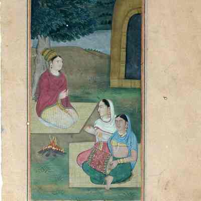 Hindu Women at Evening Prayer