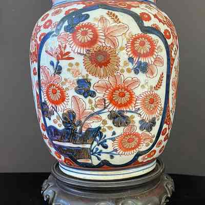 Imari Painted Vase