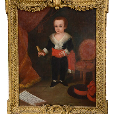 Portrait of Francisco de Paula Navia y Velasquez as a Child
