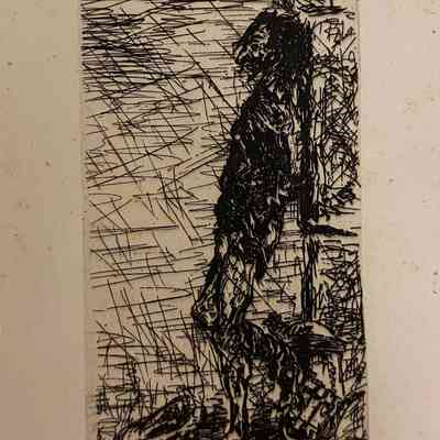 Illustration from “Les Amours Jaunes” (The Yellow Loves)