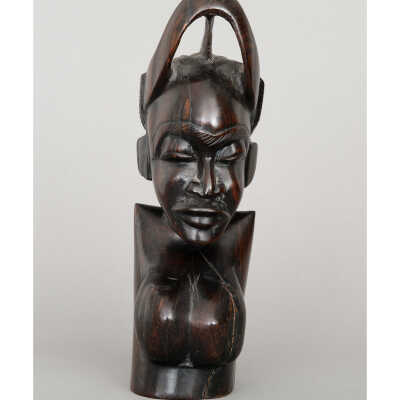 Tourist Trade Sculpture: Bust of a Woman