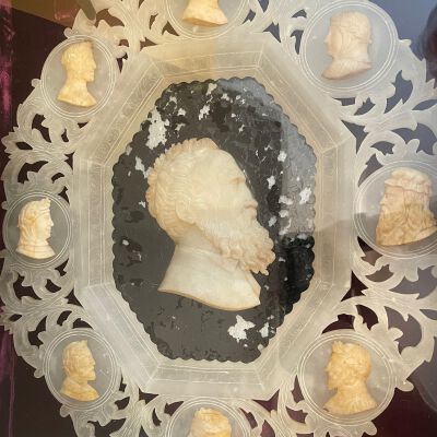 Grand Tour Alabaster Plate