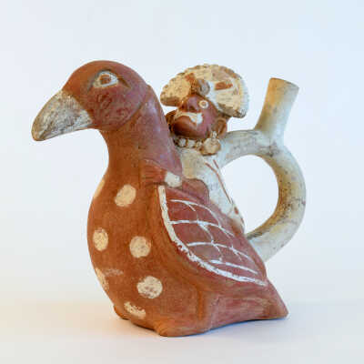 Middle Mochica Mold Made Pottery Vessel
