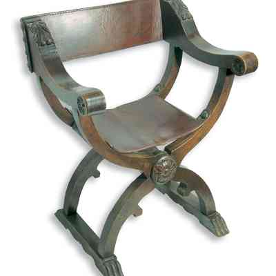 19th-c. Mexican Dante Chair