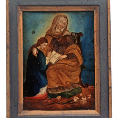 St. Anne and the Virgin (Retablo)