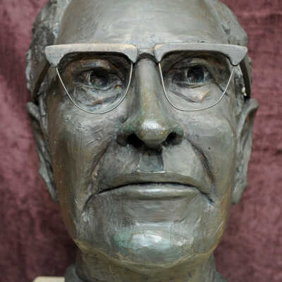 Fr. Michael J. Smith, S.J. Bronze Bust