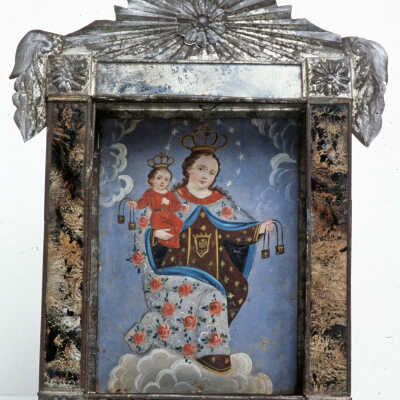 Nuestra Señora del Carmen (Our Lady of Mt. Carmel) (Retablo)