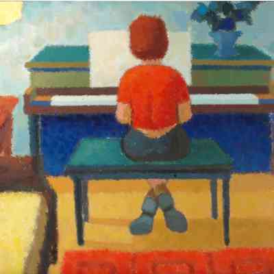 Girl Playing Piano