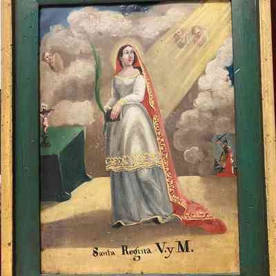 Santa Regina, Virgen y Mártir (Saint Regina, Virgin and Martyr)