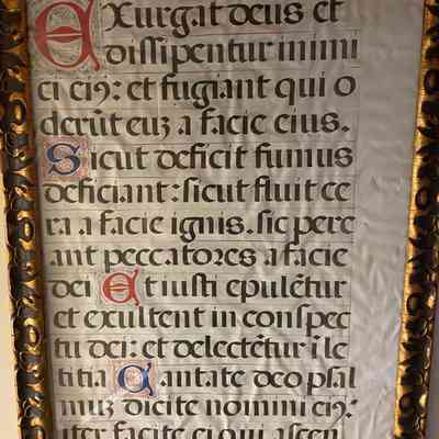 Illuminated Manuscript Page