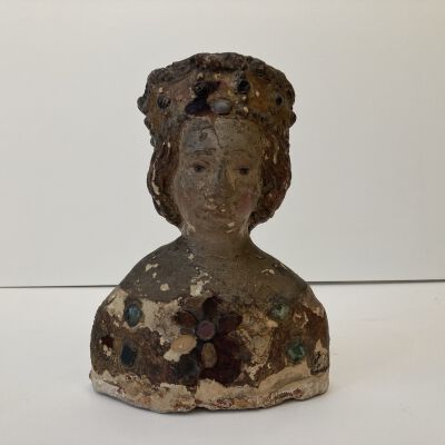 Jeweled Bust of Woman