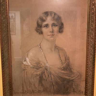 Portrait of Genevieve Brady as a Young Woman
