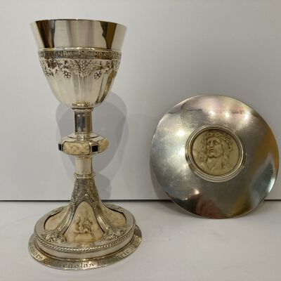 Jeweled Chalice and Paten