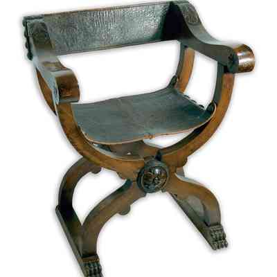 19th-c. Mexican Dante Chair