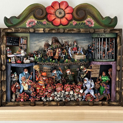 "Covid" Retablo