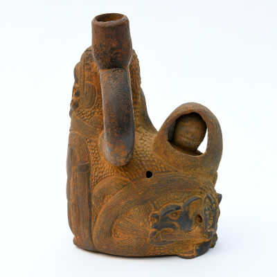 Late Chavin Brownware Vessel