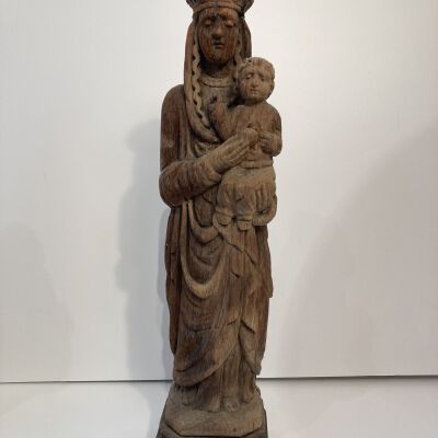 Sculpture of the Standing Virgin Mary - 2